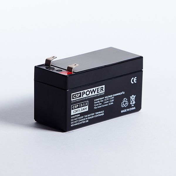 Bateria Selada 12V 1,3AH Recarregvel  Relgio Ponto Alarme CSP