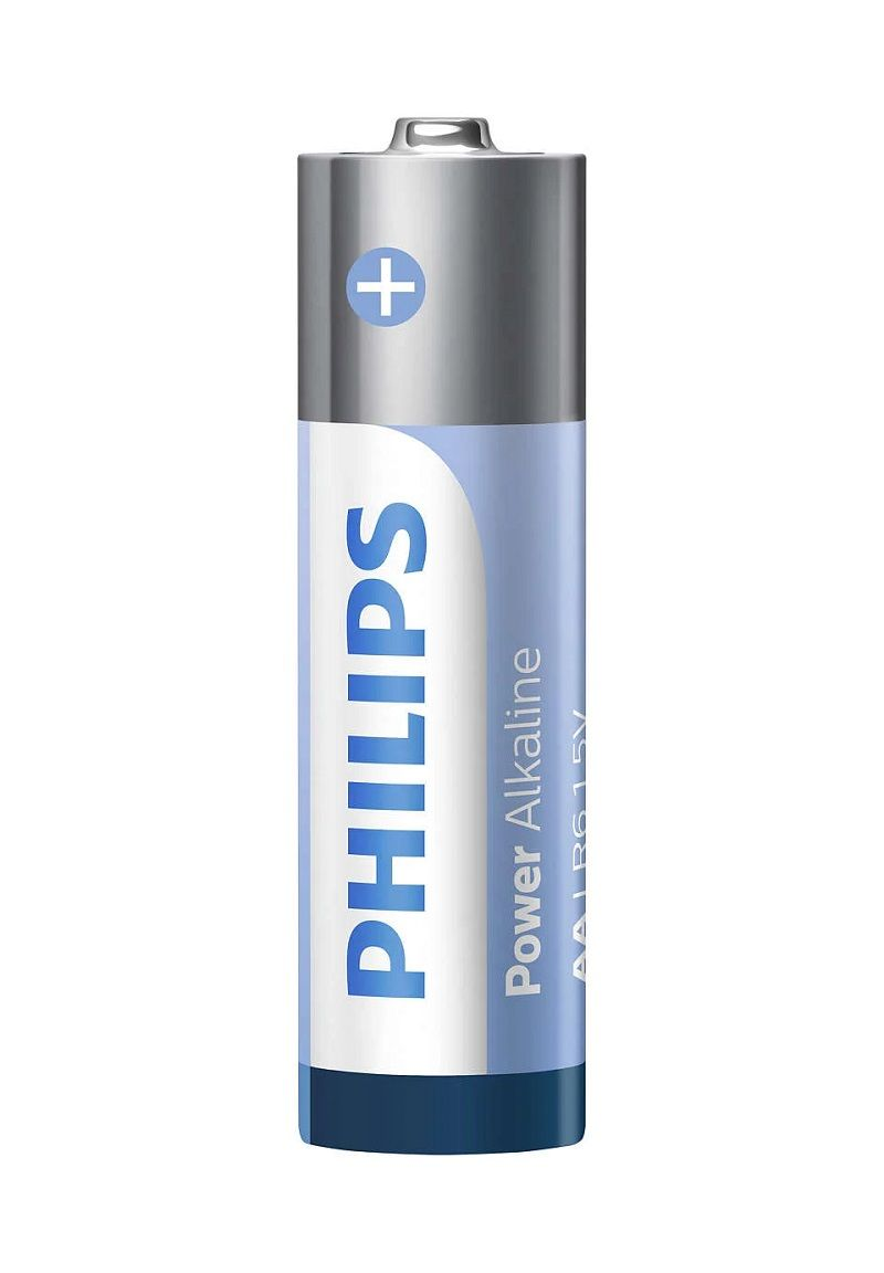 Pilha Alcalina Philips AA 1.5V com 02 unidades