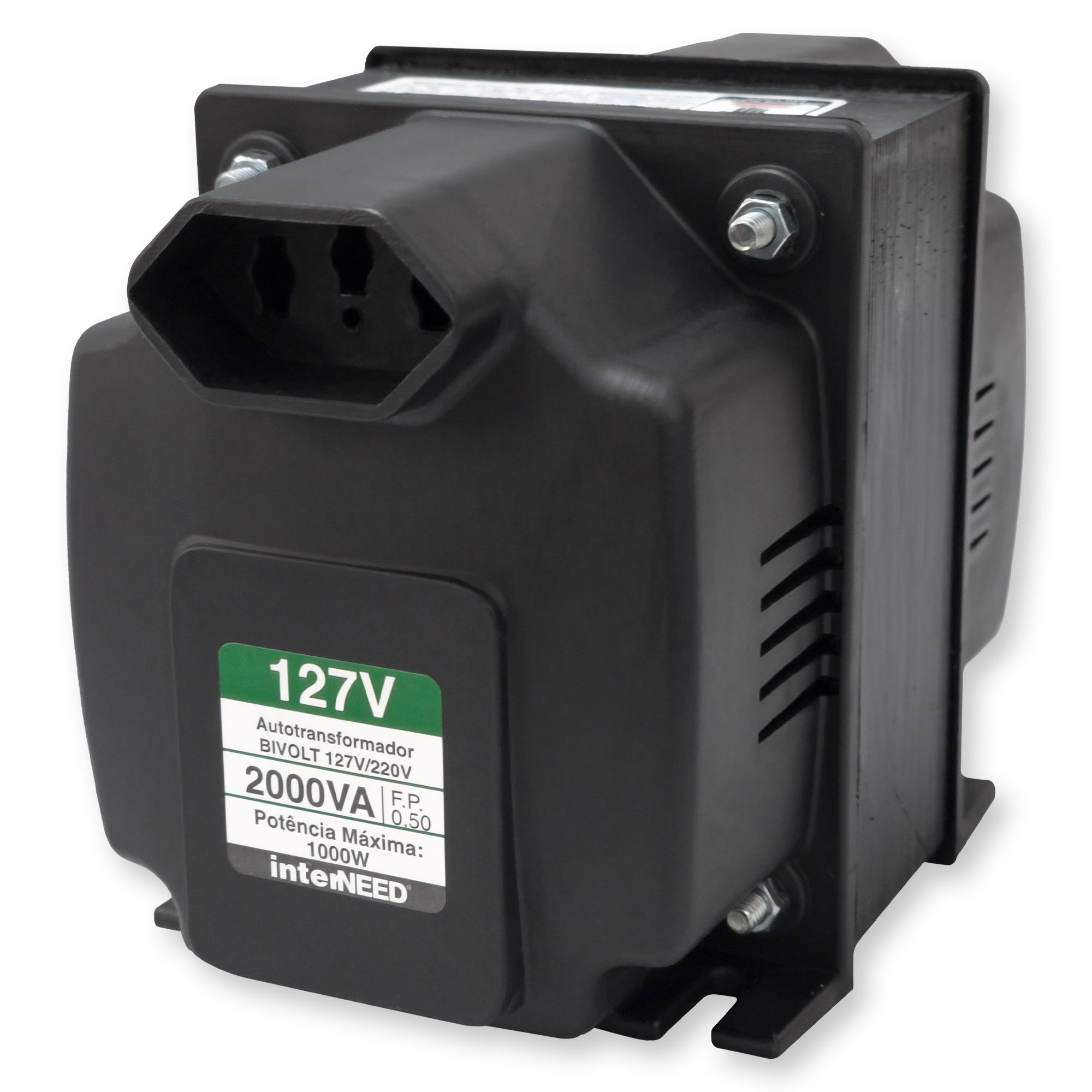 Auto Transformador  2000VA Bivolt 110V/220V ou 220V/110V  Interneed