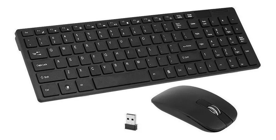 Teclado e mouse S/ Fio slim  k06 FY