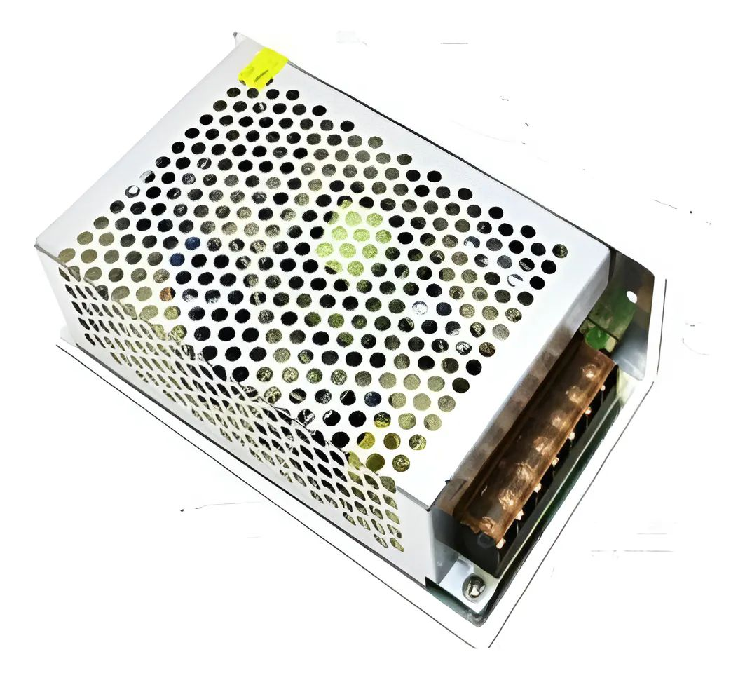 Fonte Chaveada Colmeia 12v 10A 120w Estabilizada Bivolt para Cftv Led Som