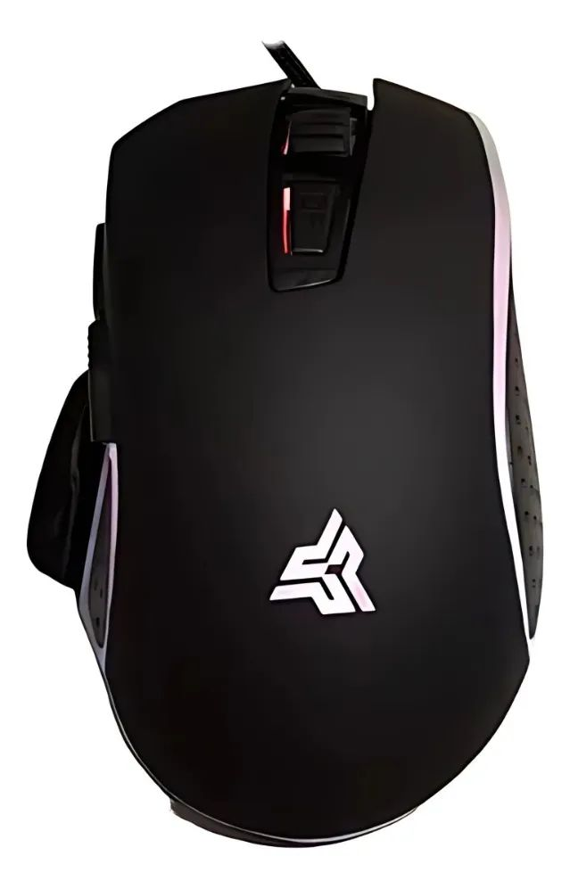 Mouse Gamer Knup Anubis MU006 Preto 4800dpi Usb Rgb