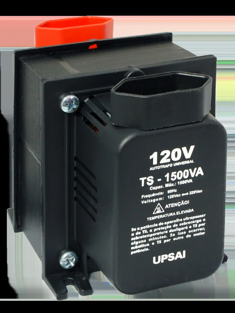 Auto Transformador TS 1500VA Bivolt 110V/220V ou 220V/110V C/ Sensor T�rmico - UPSAI