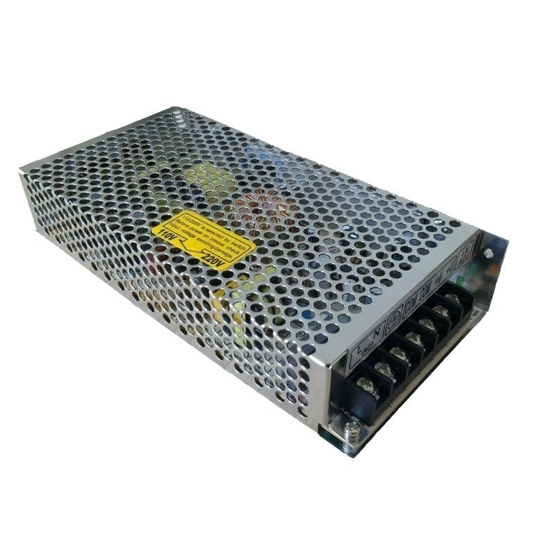 Fonte Chaveada Colmeia 12v 15A 180w Estabilizada Bivolt para Cftv Led Som