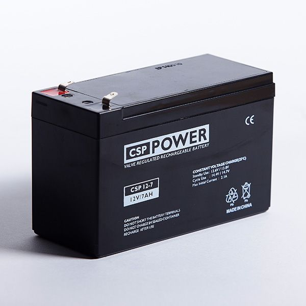 Kit 2 Bateria Recarregvel para Nobreak  CSP 12v 7A  , Centrais Alarme ,Iluminao