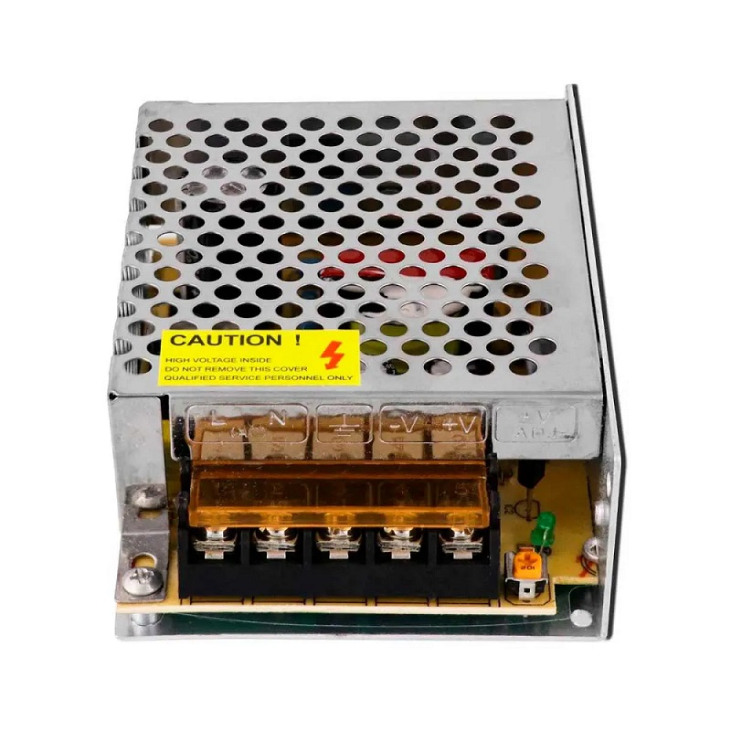 Fonte Chaveada Colmeia 12v 5A 60w Estabilizada Bivolt para Cftv Led Som