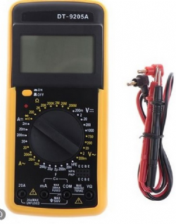 Multimetro Digiltal DT-9205A com Capacimetro e Aviso Sonoro