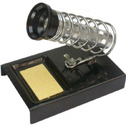 Kit 3 Tubinhos de Solda 1mm + Pasta de Solda + Suporte de Ferro