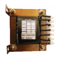 Transformador Monof�sico de Comando 220V/380V/440V X 24V 2A  50VA