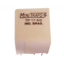 Mini Trafo de Pulso MTPT 17-5/2 Indicado para Disparos de Tiristores e Triacs