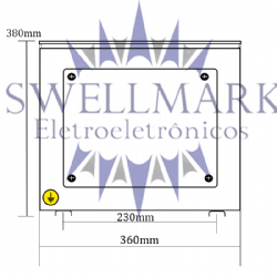 Auto Transformador Trif�sico a Seco  Pot�ncia: 50Kva Te: 220V x Ts: 380V + N Yn0 IP21