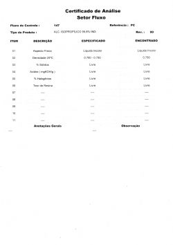 �lcool Isopropilico 5 Litros  99,8% - Ind Bombona 5Lts Natural