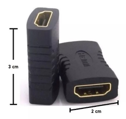 Adaptador Emenda HDMI F�mea X F�mea