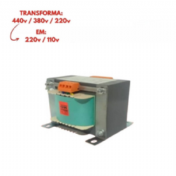 Transformador Monof�sico de Comando Universal 220V/380V/440V X 110V/220V 300VA
