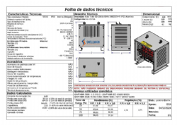 Auto Transformador Trif�sico a Seco Pot�ncia: 20kVA Tens�es: 380V / 220V C/ CAIXA IP23