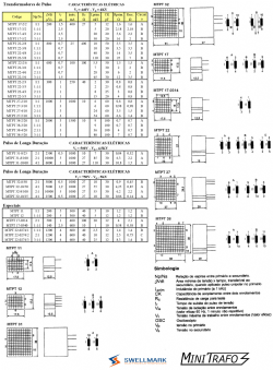 Transformador de Pulso MTPT 17-2/2 Mini Trafo