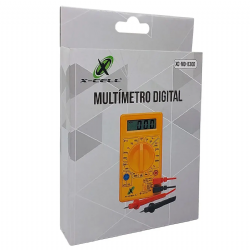 Mult�metro Digital X-CELL MD830B com Display digital