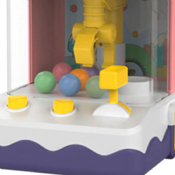 Mini M�quina de Brinquedo de Pegar Bolinhas c/ Garra e Bolas