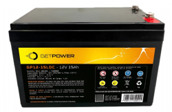 Bateria Selada 12v 15ah LDC  - Nobreak, Alarme BIKE
