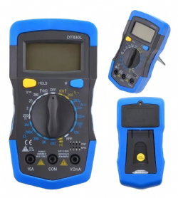 Mult�metro digital port�til  c/ ilumina��o DT830L