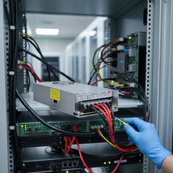 Fonte Chaveada  colmeia  12V 50A Cftv Led Som