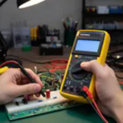 Mult�metro Capac�metro Digital Profissional Port�til Bip Lcd