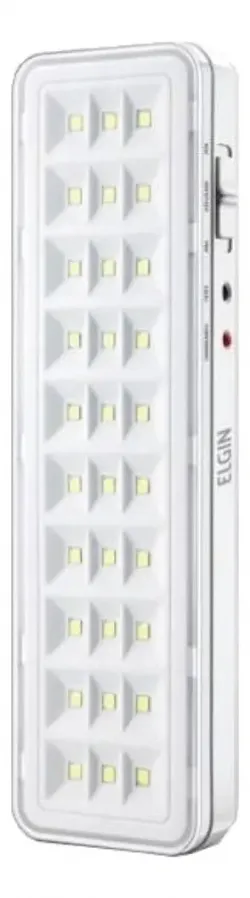 Lumin�ria De Emerg�ncia Elgin 30 Led 48lem30l0000 Cor Branco 127/220v