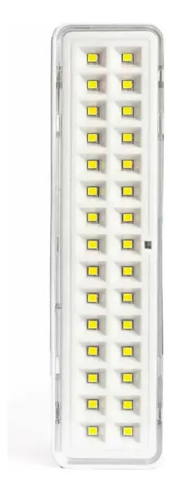 Lumin�ria De Emerg�ncia Elgin 30 Led 48lem30l0000 Cor Branco 127/220v