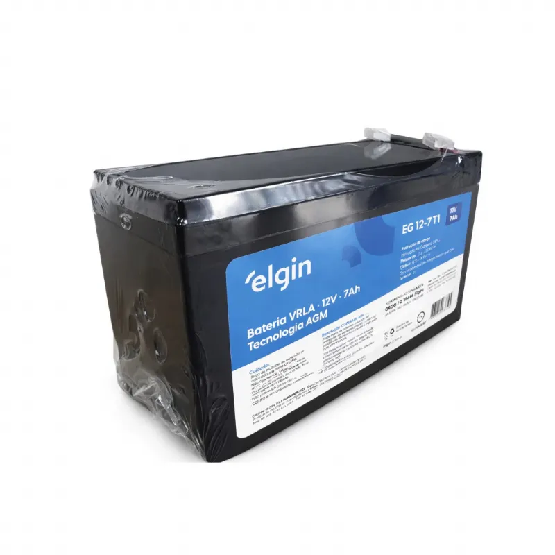 Bateria Selada Chumbo 12v 7a Para Nobreak No-break Elgin