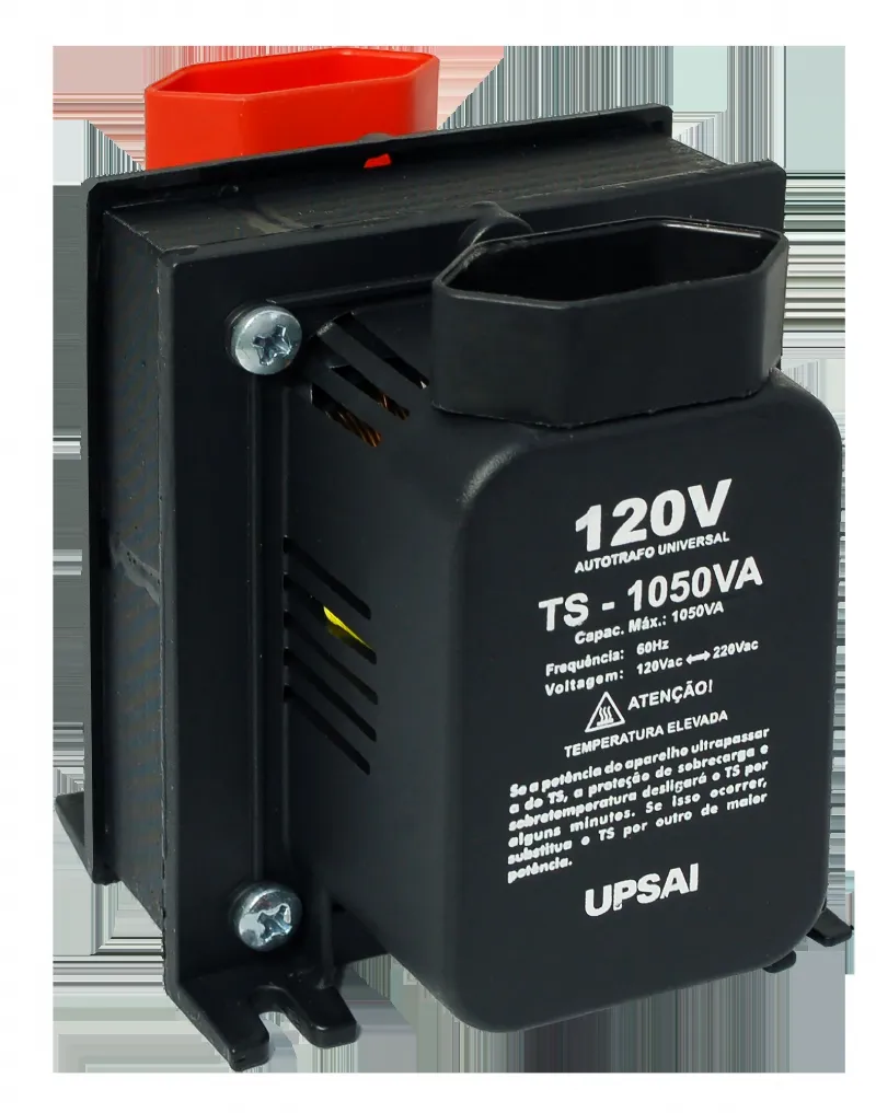 Auto Transformador TS 1050VA Bivolt 110V/220V ou 220V/110V C/ sensor t�rmico - UPSAI