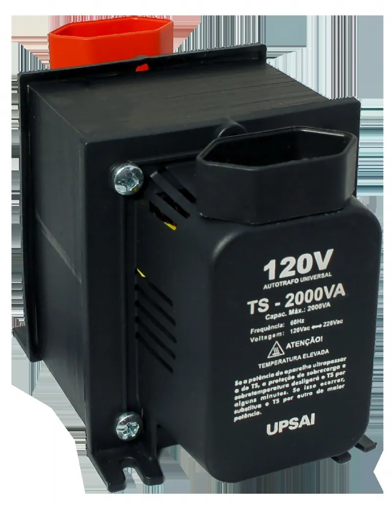 Auto Transformador TS 2000VA Bivolt 110V/220V ou 220V/110V C/ Sensor T�rmico - UPSAI
