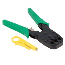 Alicate Crimpar Corte Cabo De Rede Rj11 Rj12 Rj45 Decapador