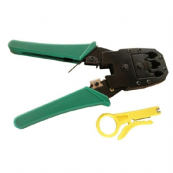 Alicate Crimpar Corte Cabo De Rede Rj11 Rj12 Rj45 Decapador