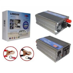 Inversor conversor veicular C/ pot�ncia 500W 12V para 110V - LEBOSS
