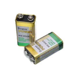 Bateria Super Heavy Duty Zinco 9V 6F22  BLISTER 1 UN