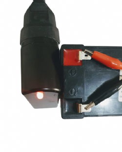 Fonte Carregador de Bateria 12Vdc 800mAh 110/220V FLUTUADOR