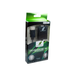 Cabo Conversor HDMI para VGA F�mea - PC/PS3/projetor c/ �udio