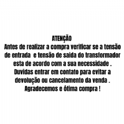 Transformador de Comando 220/380/440V x 110/220V 30VA