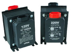Auto Transformador TF 1500VA Bivolt 110V/220V ou 220V/110V C/ Sensor Trmico - UPSAI