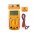 Kit Alicate Crimpar Rj11 Rj12 Rj45 + Multmetro Digital C/ Testador Rede DT68D