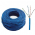 Cabo Cftv Az Rl 50M + 10un Conector RJ45 macho + 10un Capa azul