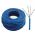 Cabo  CFTV Azul 10M + 5un Conector RJ45 Macho + 5un Capa Azul