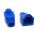 Cabo  CFTV Azul 10M + 5un Conector RJ45 Macho + 5un Capa Azul