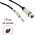 Cabo P10 Mono X Xlr Femea 3 Pinos Canon NIQ 5m
