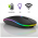 Mouse Sem Fio  Rgb Recarregvel Wireless Bluetooth 1200dpi